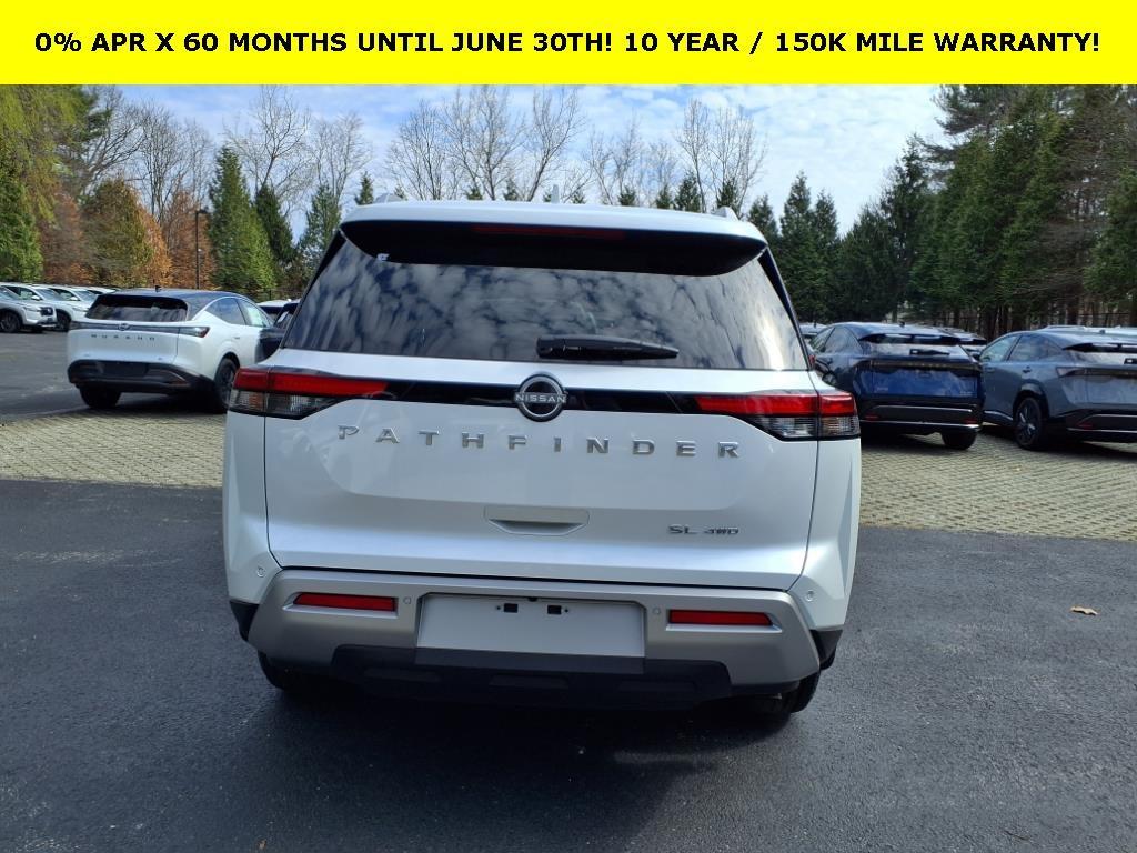 new 2025 Nissan Pathfinder car, priced at $44,083
