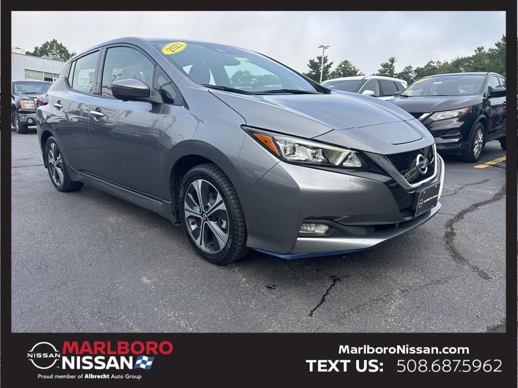 used 2021 Nissan Leaf car, priced at $15,497
