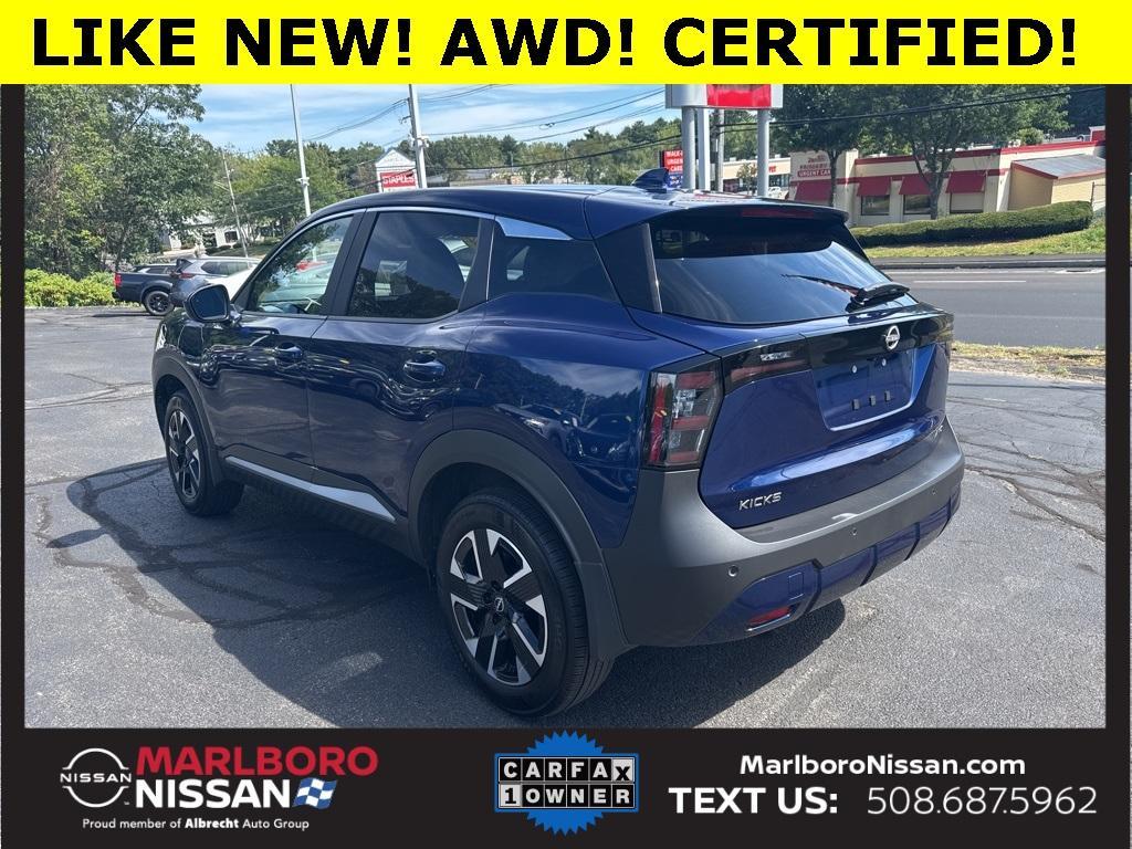 used 2025 Nissan Kicks car, priced at $24,299