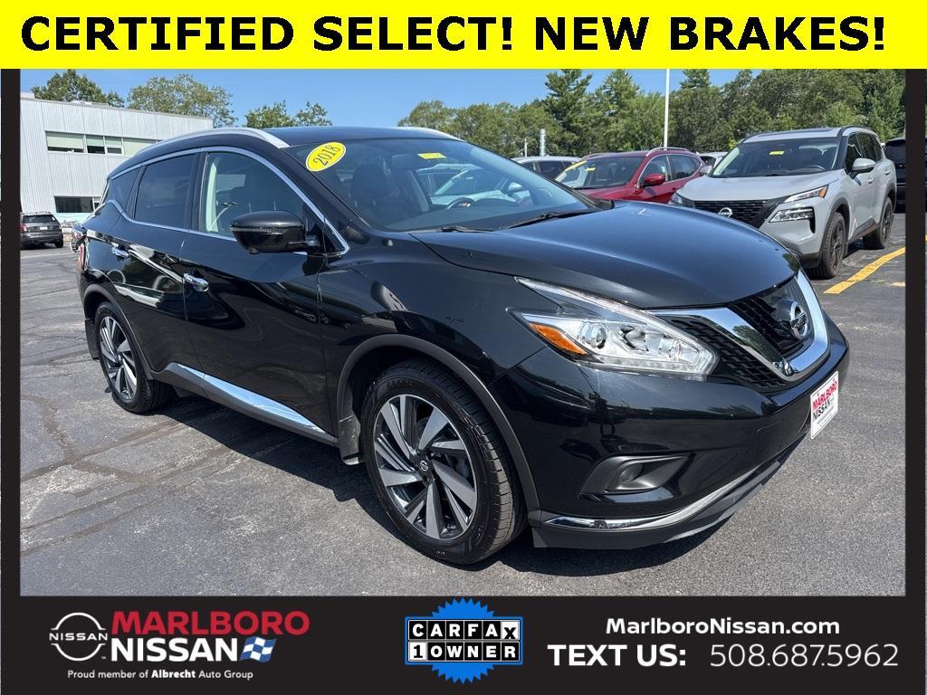used 2018 Nissan Murano car, priced at $17,899