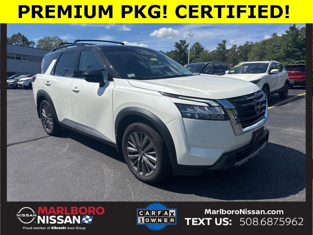 used 2024 Nissan Pathfinder car, priced at $38,877