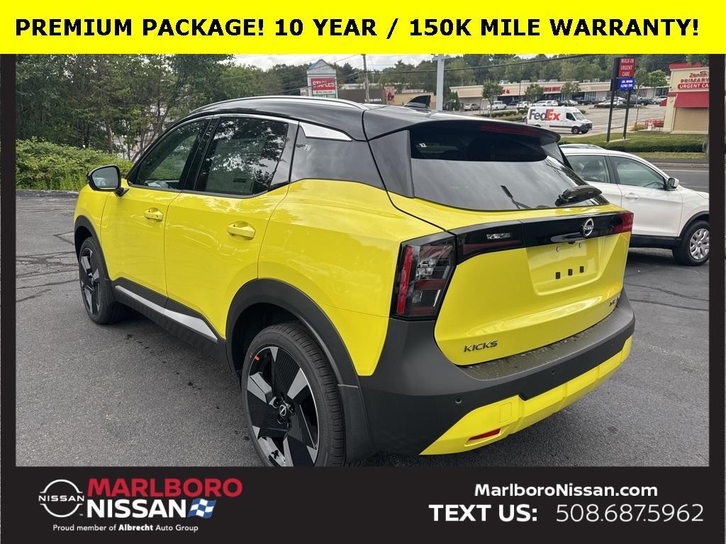 new 2025 Nissan Kicks car, priced at $31,826