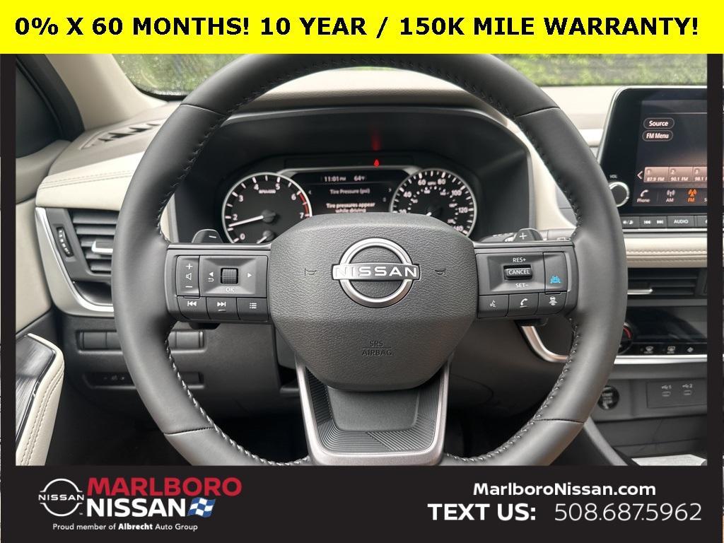 new 2025 Nissan Rogue car, priced at $32,123