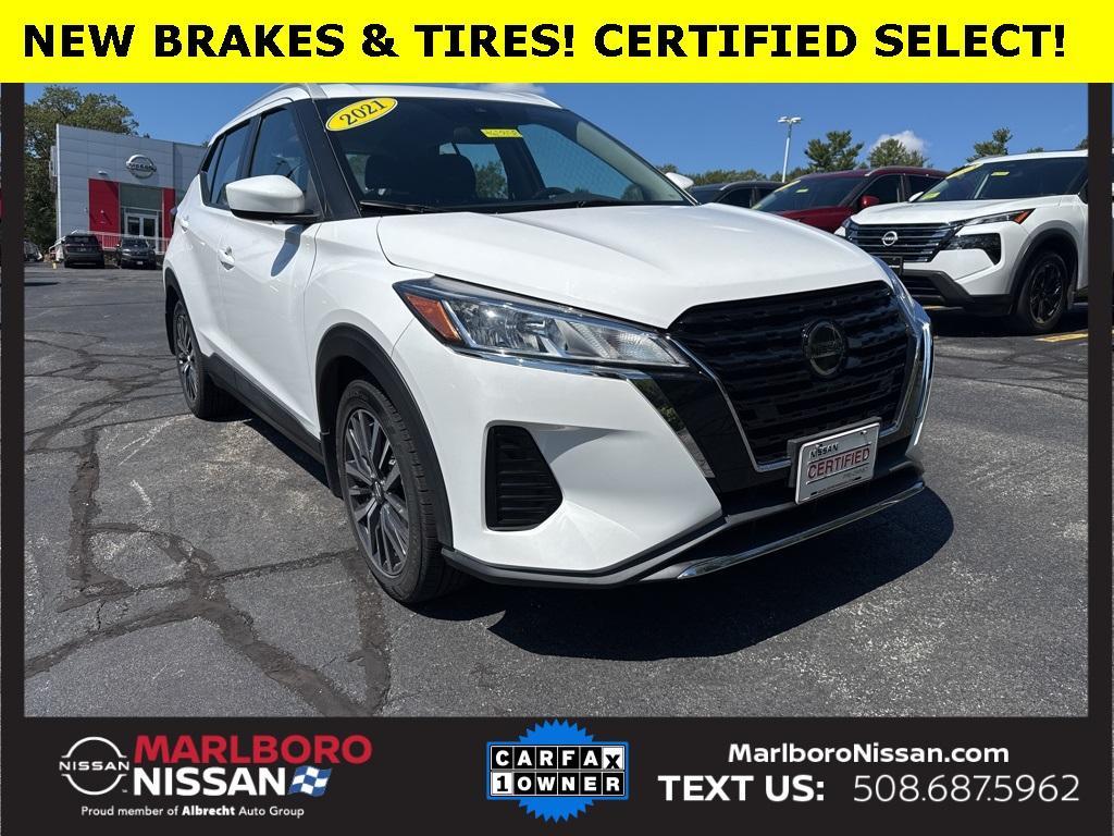 used 2021 Nissan Kicks car, priced at $14,834