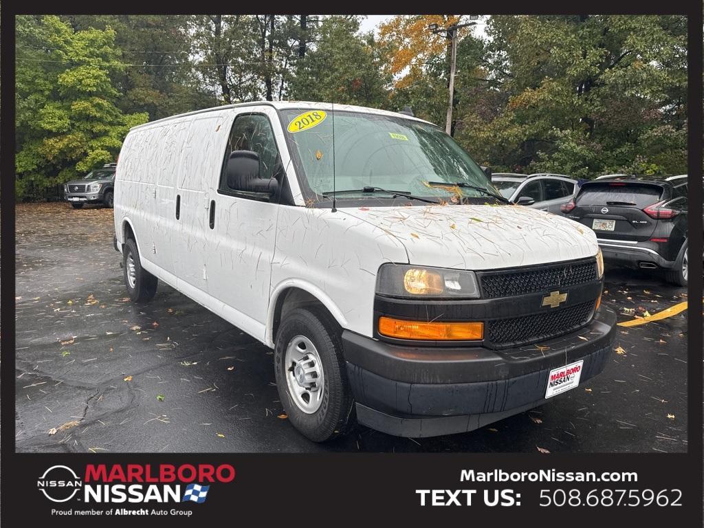 used 2018 Chevrolet Express 3500 car, priced at $21,381