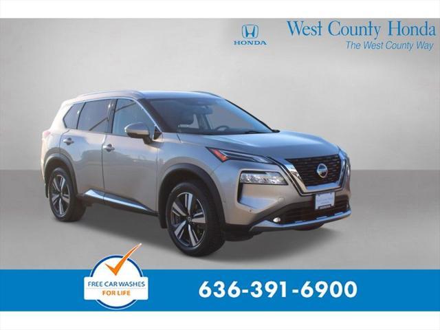 used 2021 Nissan Rogue car, priced at $30,000
