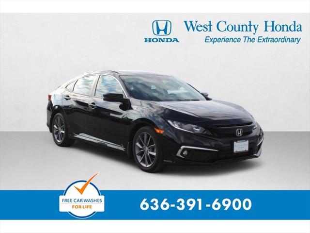 used 2021 Honda Civic car, priced at $24,995