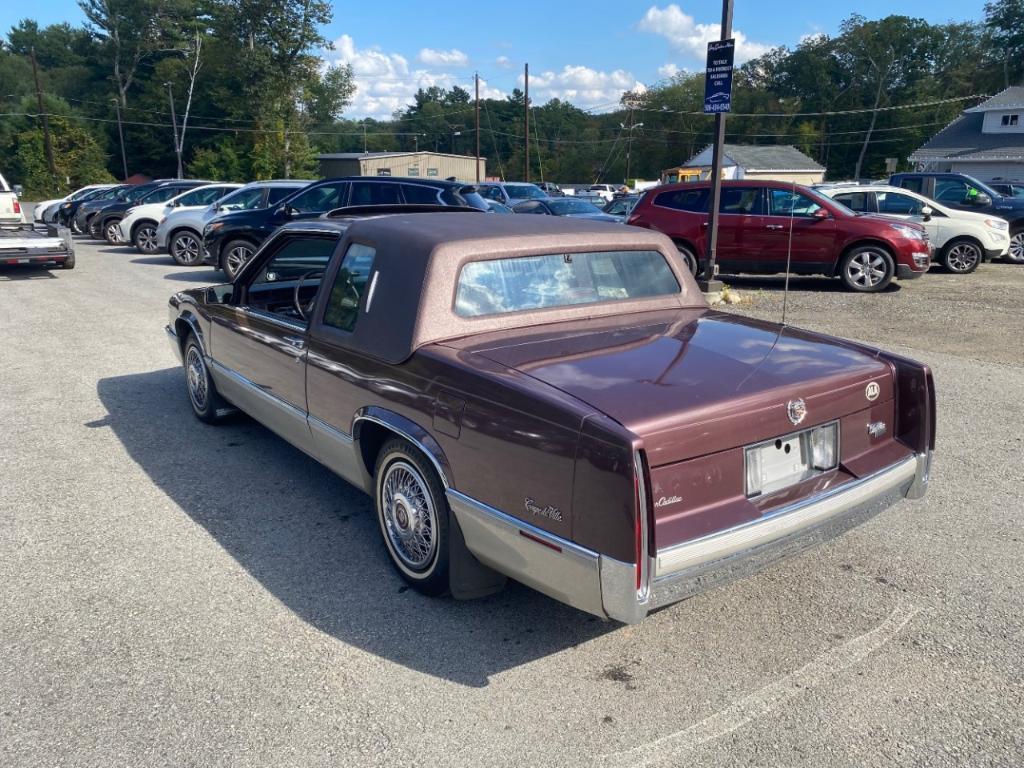 used 1989 Cadillac DeVille car, priced at $8,007