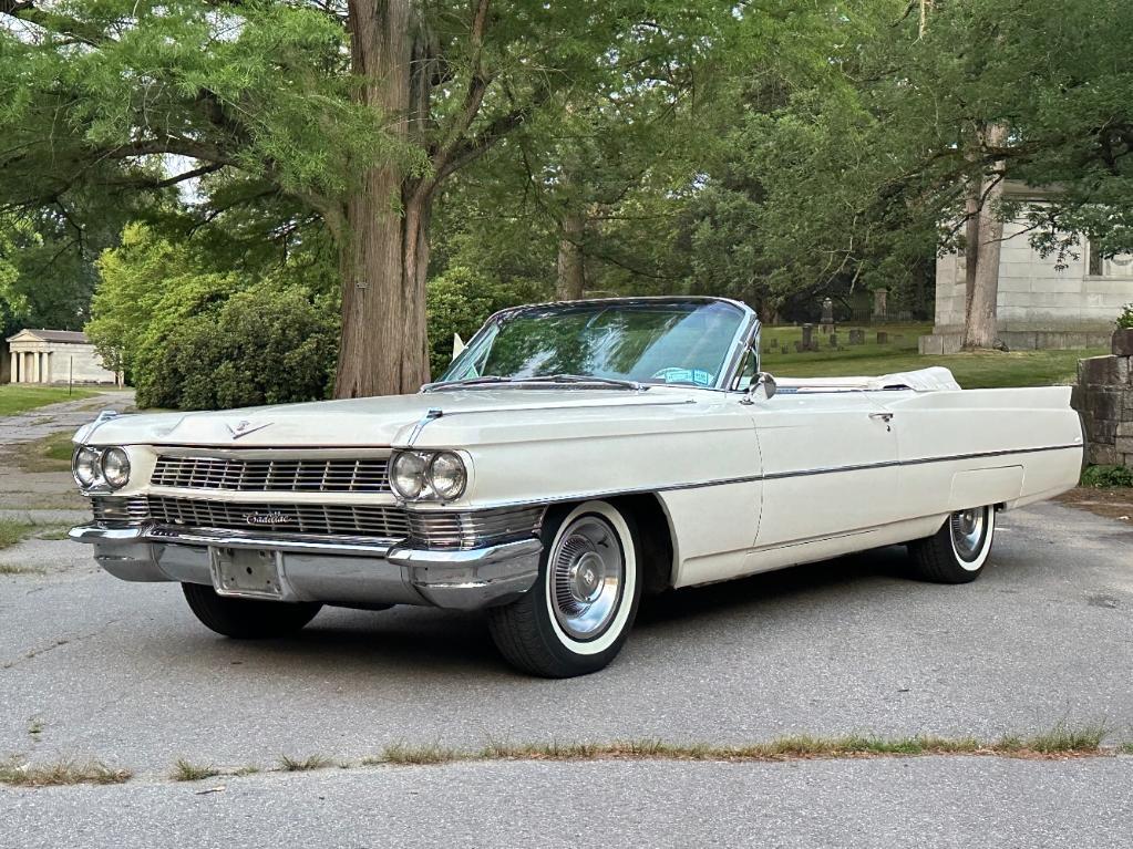 used 1964 Cadillac DeVille car, priced at $54,995