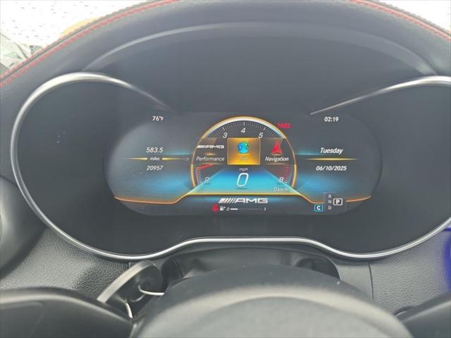 used 2021 Mercedes-Benz AMG C 43 car, priced at $42,250