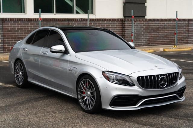used 2021 Mercedes-Benz AMG C 63 car, priced at $65,359