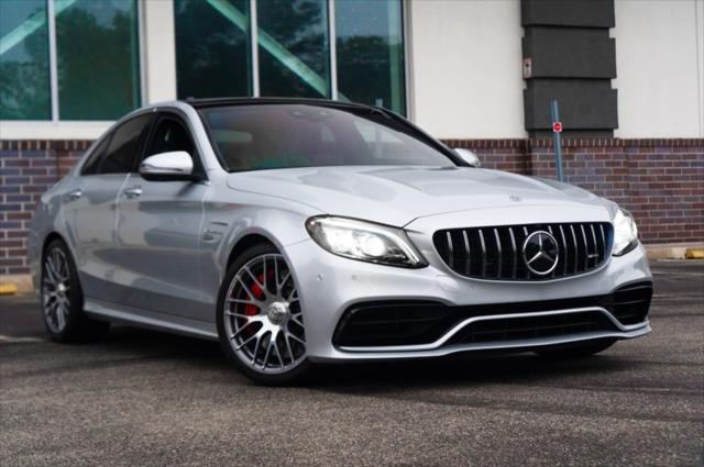 used 2021 Mercedes-Benz AMG C 63 car, priced at $65,359