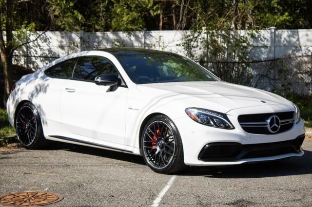 used 2018 Mercedes-Benz AMG C 63 car, priced at $48,135