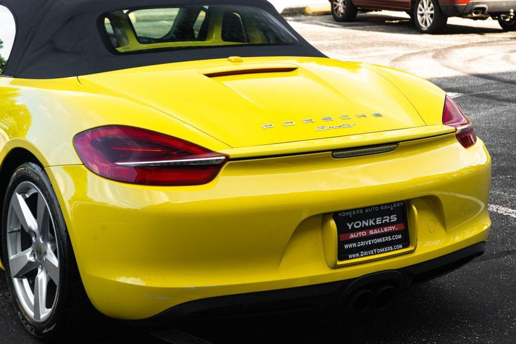 used 2015 Porsche Boxster car, priced at $35,380