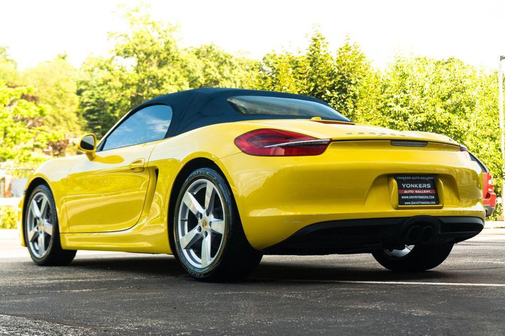 used 2015 Porsche Boxster car, priced at $35,380
