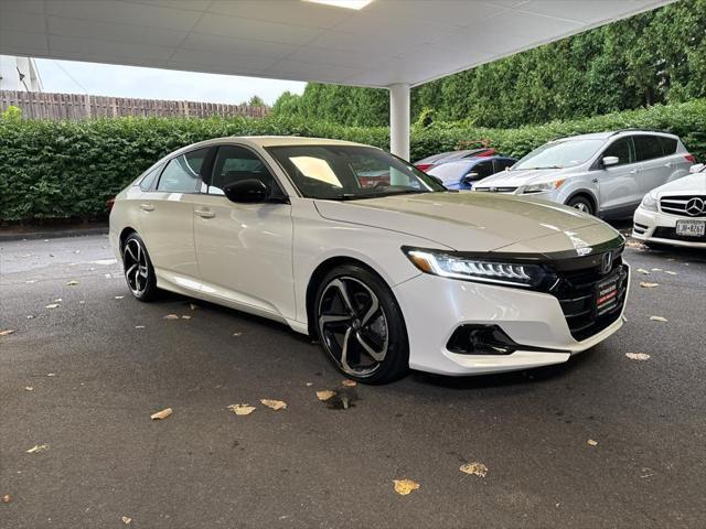 used 2021 Honda Accord car, priced at $21,665