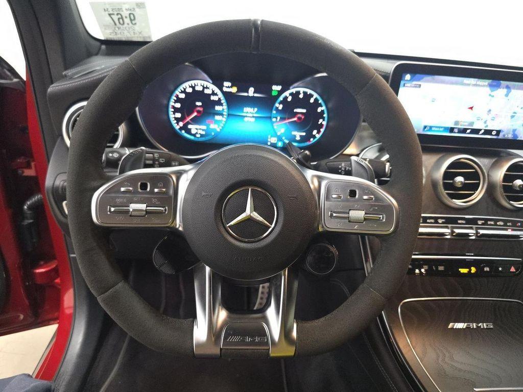 used 2020 Mercedes-Benz AMG GLC 63 car, priced at $47,009