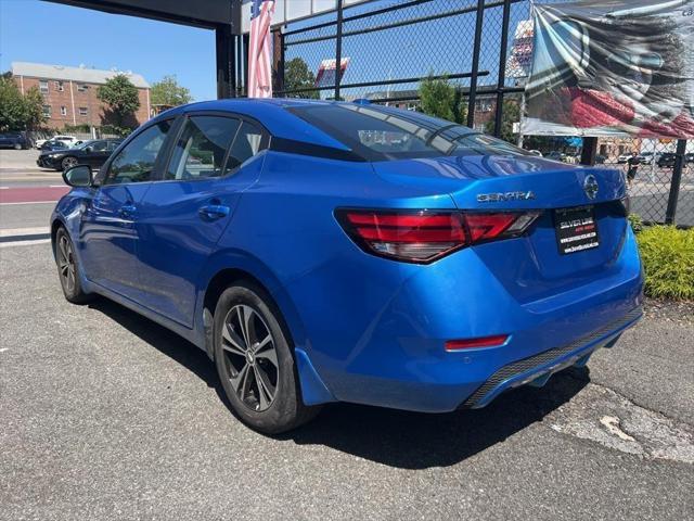 used 2022 Nissan Sentra car, priced at $15,350