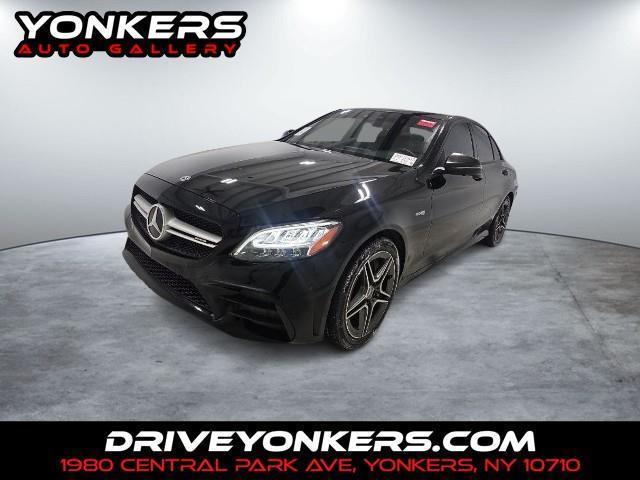 used 2020 Mercedes-Benz AMG C 43 car, priced at $35,005