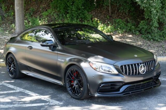 used 2021 Mercedes-Benz AMG C 63 car, priced at $62,005