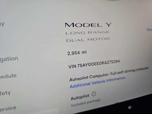 used 2024 Tesla Model Y car, priced at $36,015