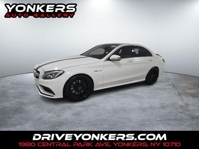 used 2017 Mercedes-Benz AMG C 63 car, priced at $33,050