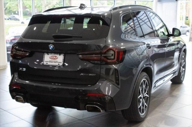 used 2022 BMW X3 car, priced at $31,493