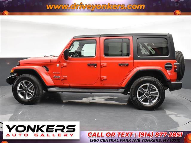 used 2021 Jeep Wrangler Unlimited car, priced at $27,995