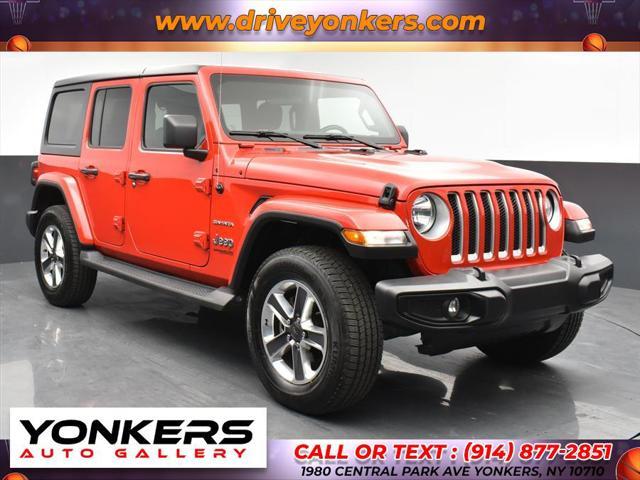 used 2021 Jeep Wrangler Unlimited car, priced at $27,995