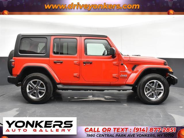 used 2021 Jeep Wrangler Unlimited car, priced at $27,995