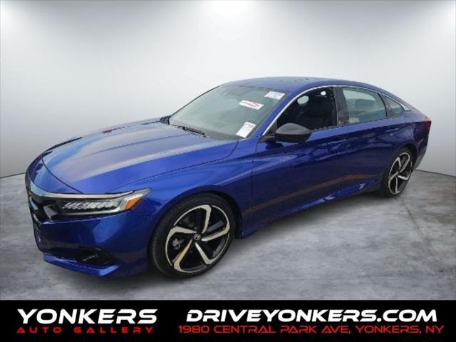 used 2021 Honda Accord car, priced at $23,850