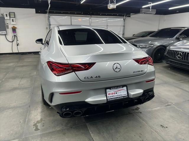 used 2022 Mercedes-Benz AMG CLA 45 car, priced at $42,950