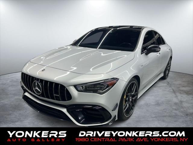 used 2022 Mercedes-Benz AMG CLA 45 car, priced at $42,950