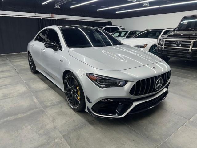 used 2022 Mercedes-Benz AMG CLA 45 car, priced at $42,950