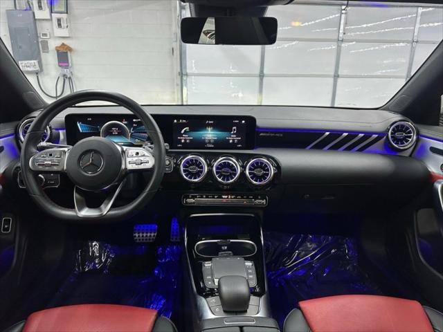 used 2022 Mercedes-Benz AMG CLA 45 car, priced at $42,950