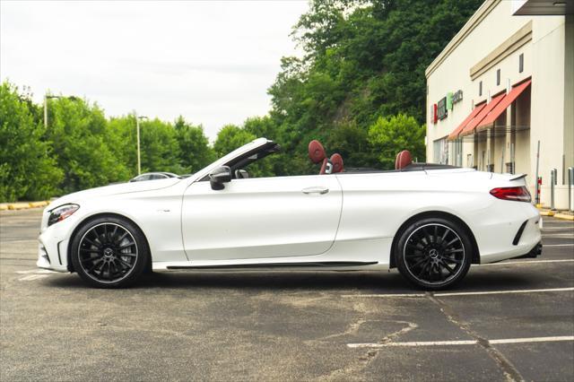 used 2022 Mercedes-Benz AMG C 43 car, priced at $48,025