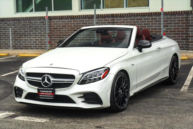 used 2022 Mercedes-Benz AMG C 43 car, priced at $48,025