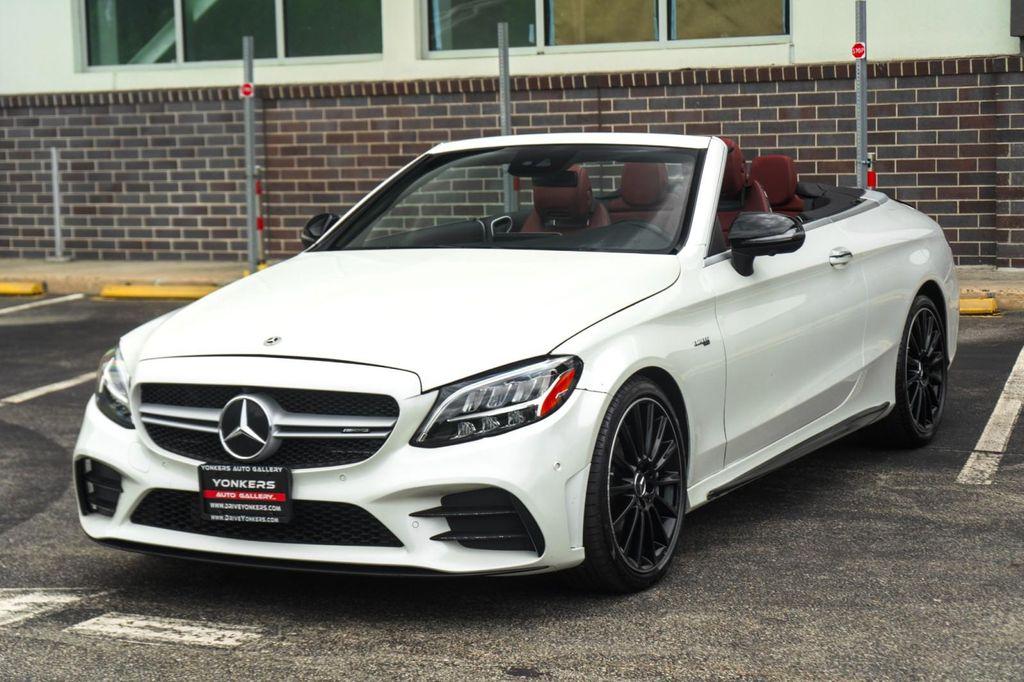 used 2022 Mercedes-Benz AMG C 43 car, priced at $38,850