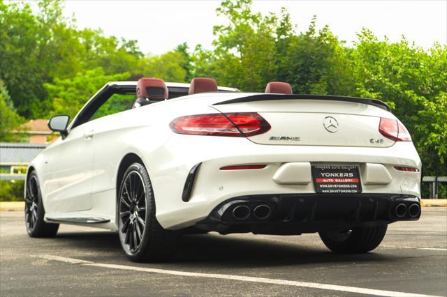 used 2022 Mercedes-Benz AMG C 43 car, priced at $48,025