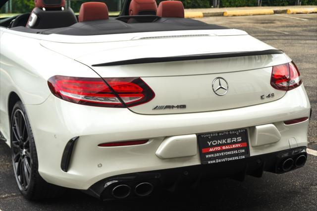 used 2022 Mercedes-Benz AMG C 43 car, priced at $48,025