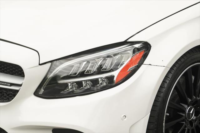used 2022 Mercedes-Benz AMG C 43 car, priced at $48,025