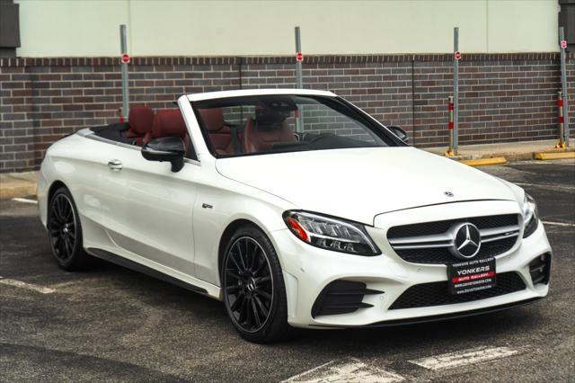 used 2022 Mercedes-Benz AMG C 43 car, priced at $48,025