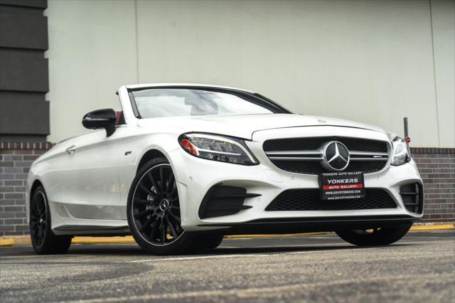 used 2022 Mercedes-Benz AMG C 43 car, priced at $48,025