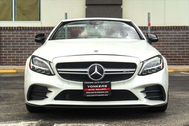 used 2022 Mercedes-Benz AMG C 43 car, priced at $48,025