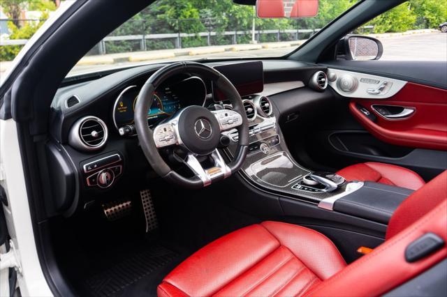 used 2022 Mercedes-Benz AMG C 43 car, priced at $48,025