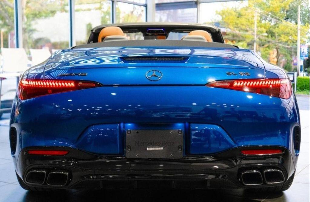 used 2022 Mercedes-Benz AMG SL 55 car, priced at $73,450