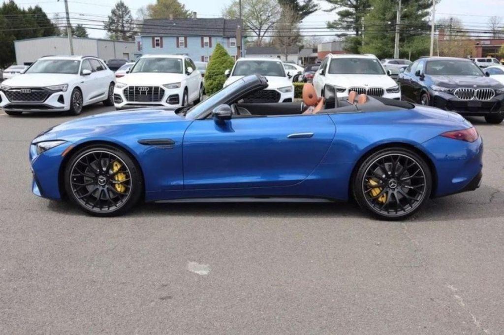 used 2022 Mercedes-Benz AMG SL 55 car, priced at $73,450