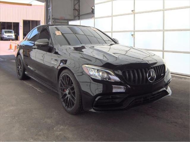 used 2021 Mercedes-Benz AMG C 63 car, priced at $58,650