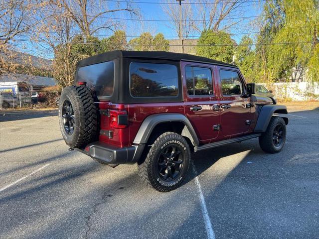 used 2021 Jeep Wrangler car, priced at $28,750