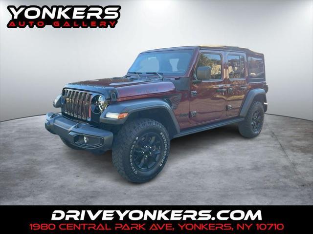 used 2021 Jeep Wrangler car, priced at $28,750